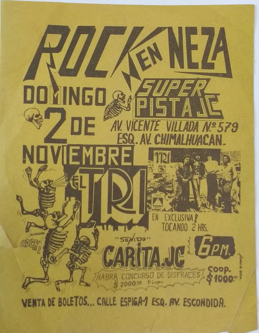 Propaganda Rock Sonidero en Neza en los 80's image 1