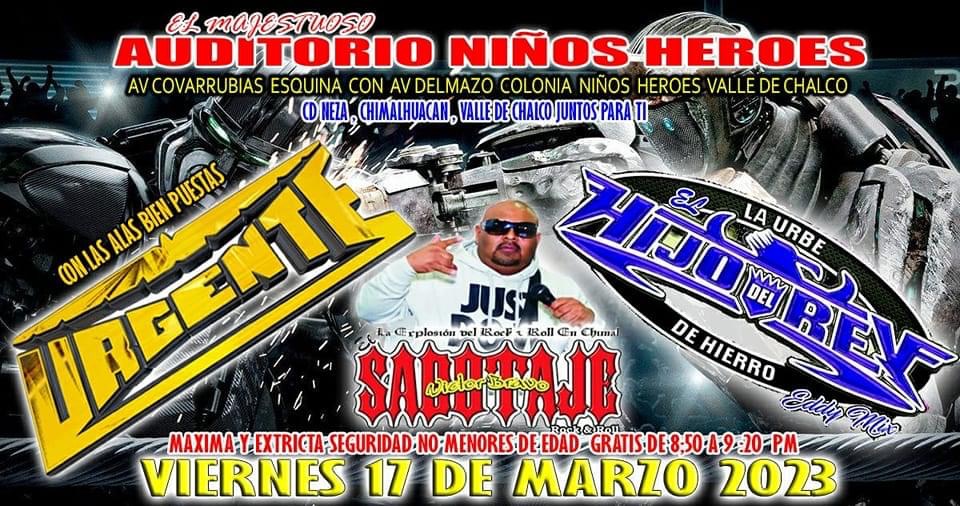 Urgente vs Hijo del Rey en valle de chalco  image 1