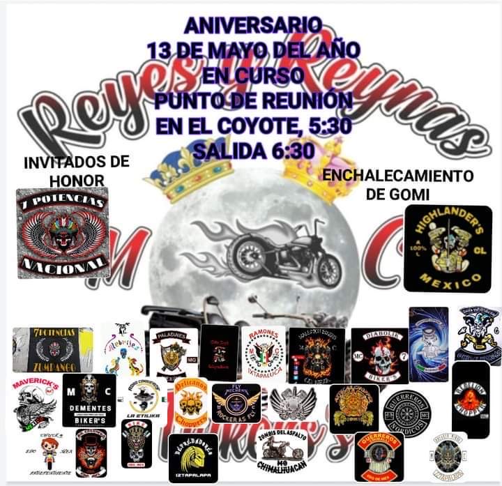 Reyes y Reynas invitan a evento biker  image 1