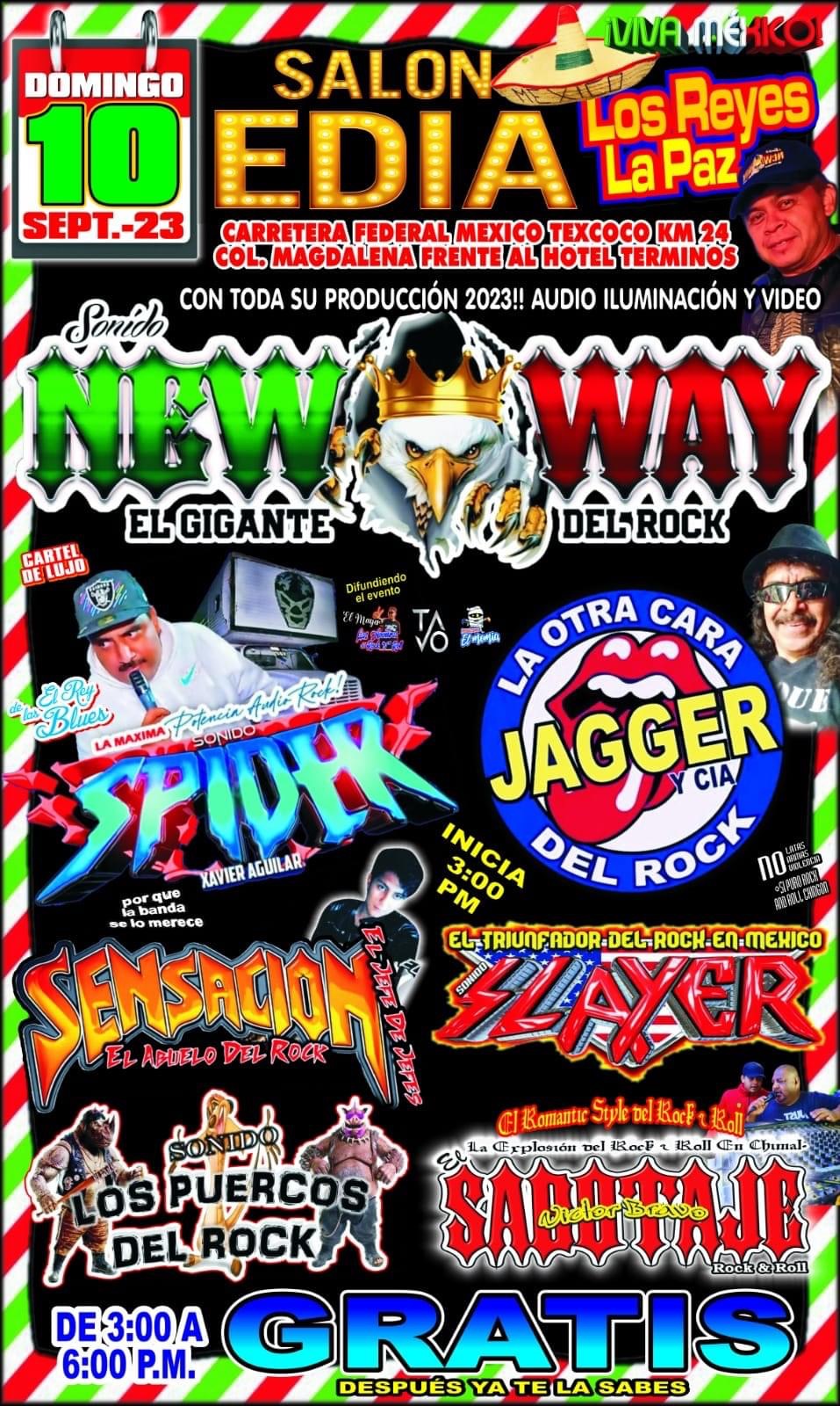 Salon EDIA Los Reyes presenta fiesta rock image 1