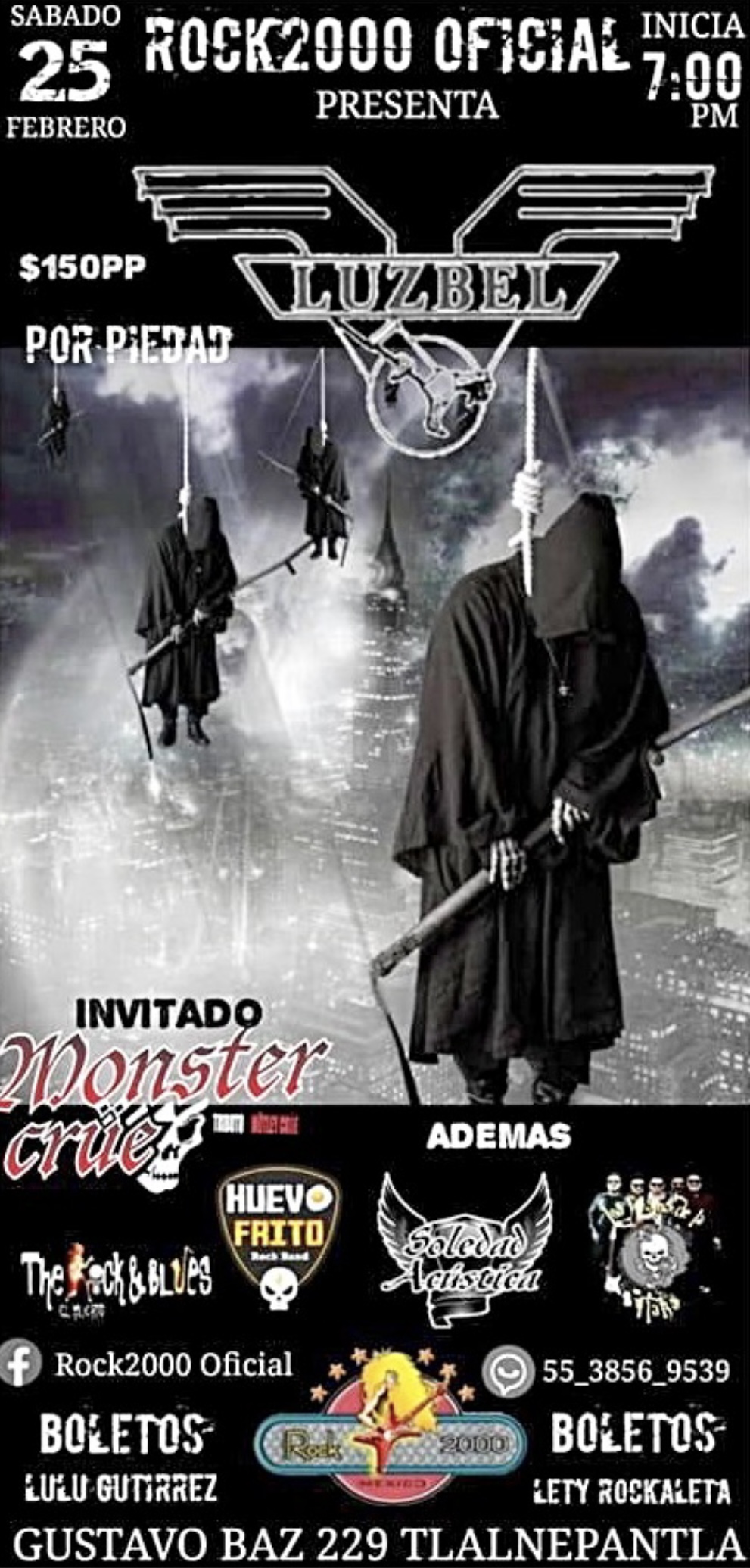 Rock2000 presenta Luzbel image 1