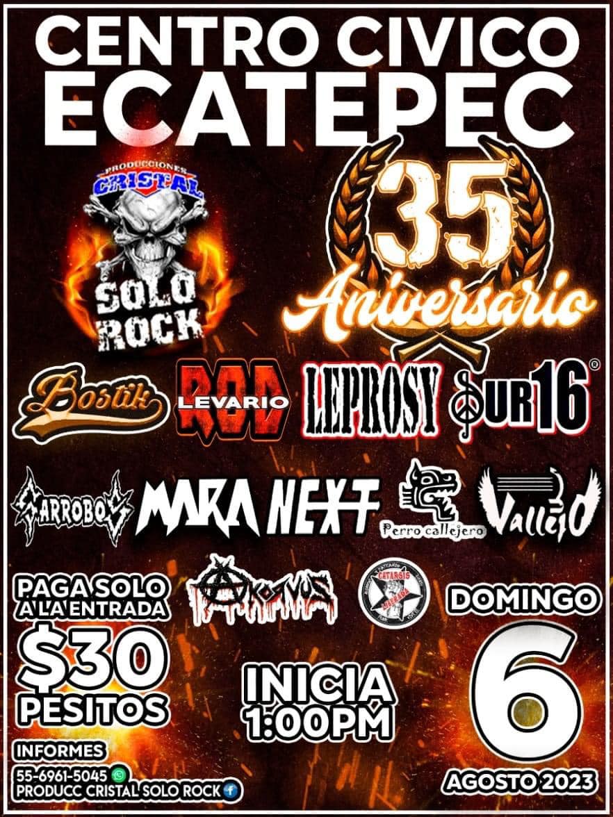 Centro Civico de Ecatepec presenta este 6 de Agosto 2023 image 1