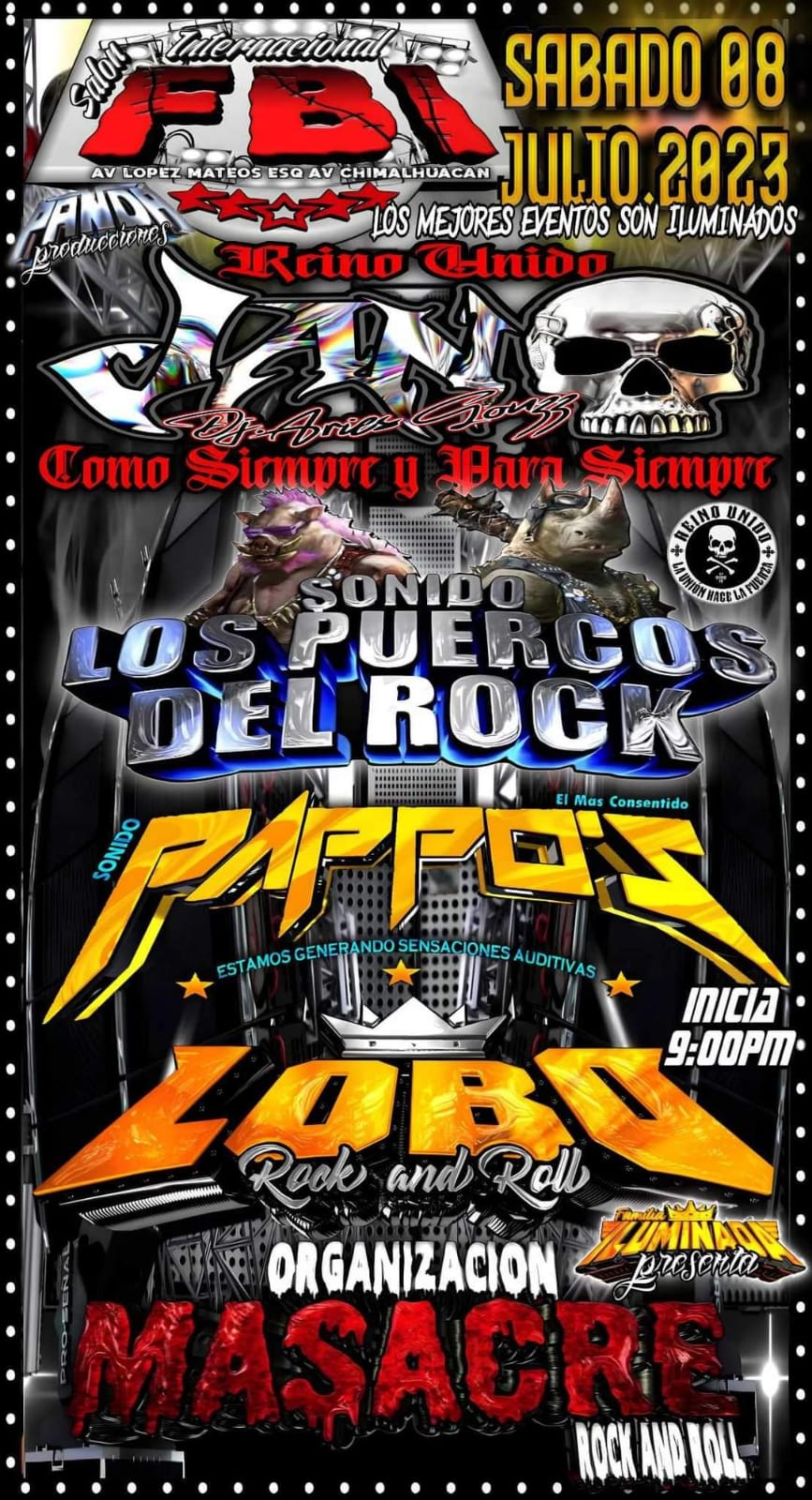 Salon FBI en Neza presenta Julio 8 image 1