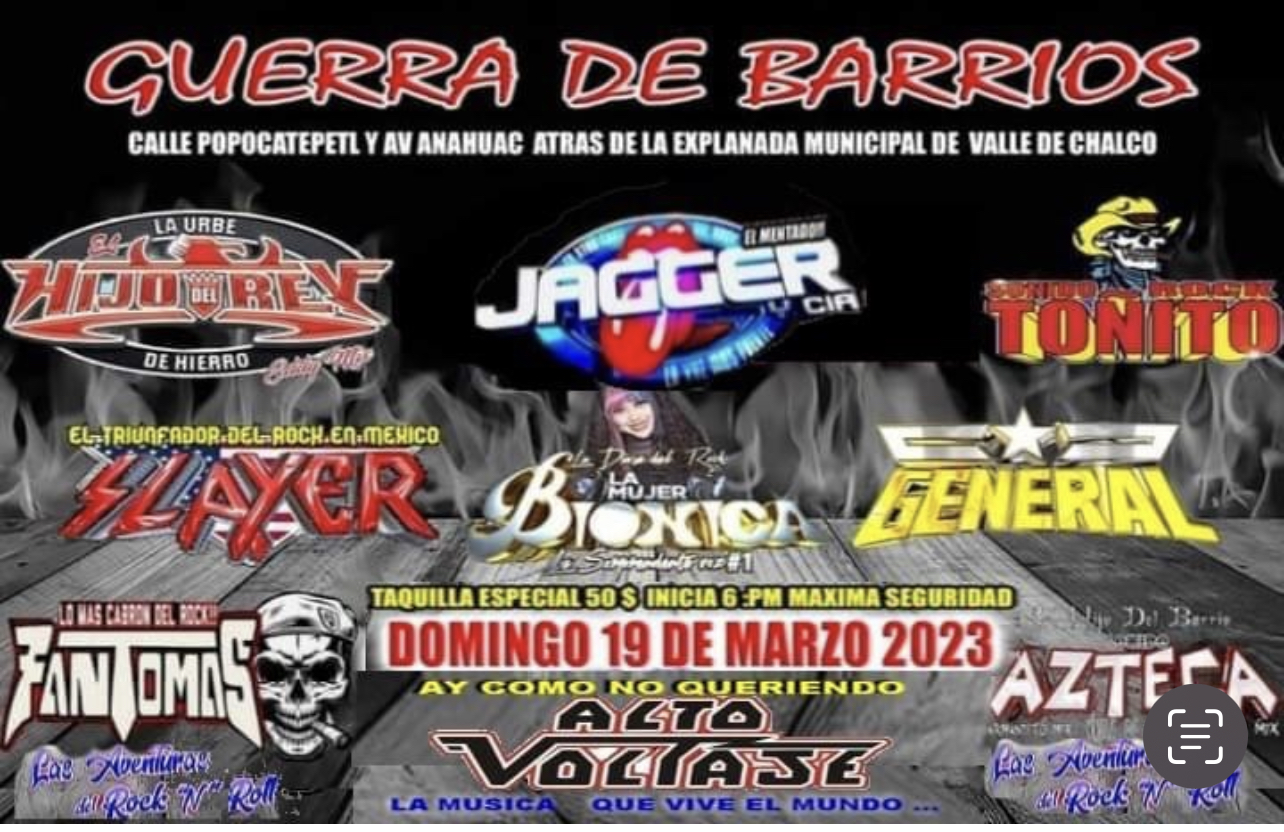 Guerra de barrios Marzo 19 image 1